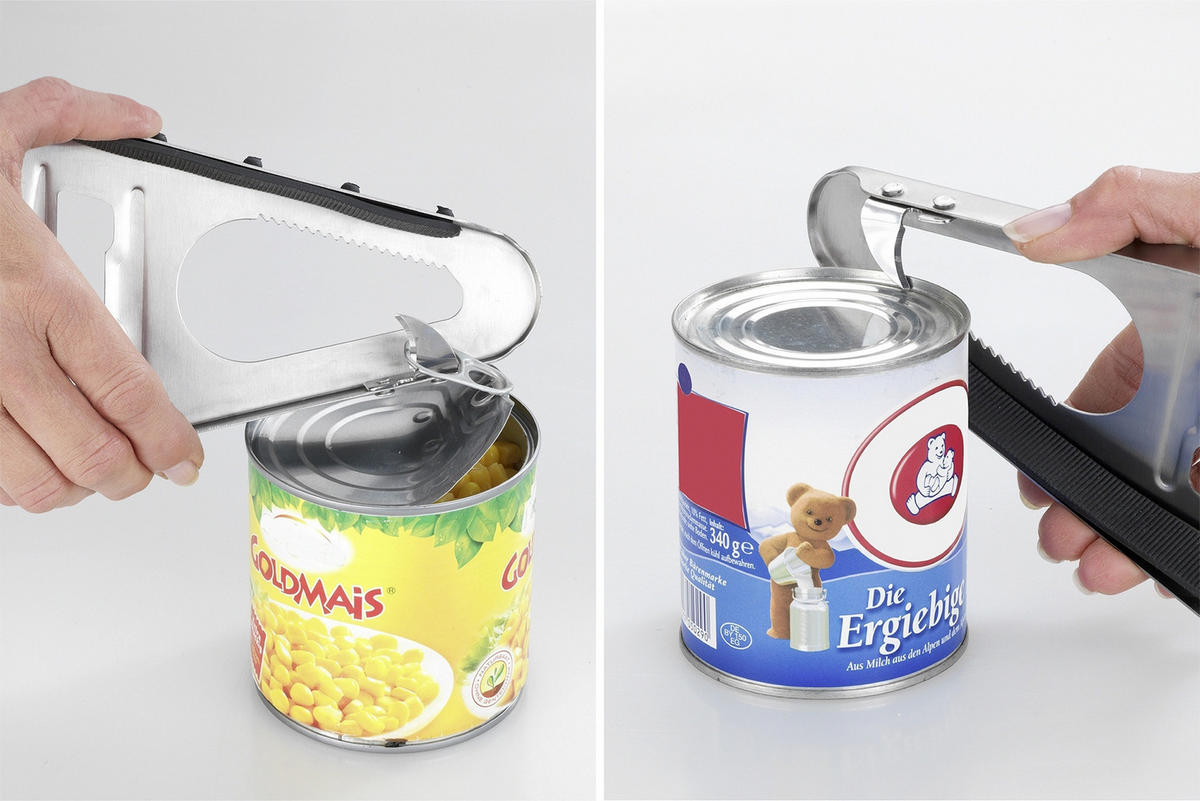 KÜCHENÖFFNER 6-in-1 Comfort - Silberfarben, Metall (10.5/2/16cm) - Maximex