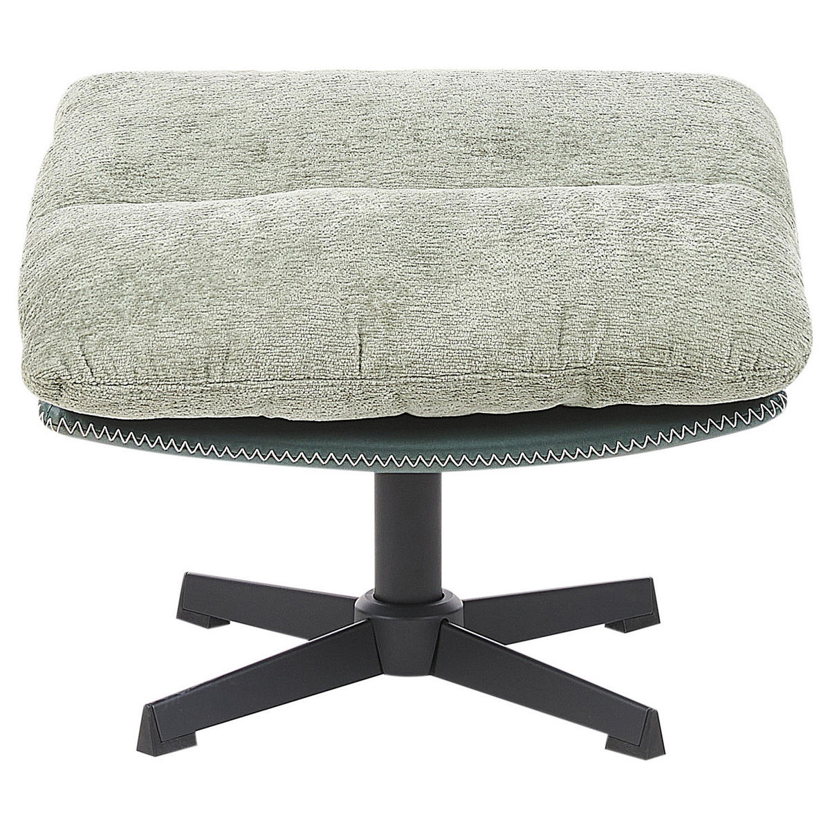 SESSEL Hellgrün Tovik - Schwarz/Grün, Textil (82/89/55cm) - Beliani