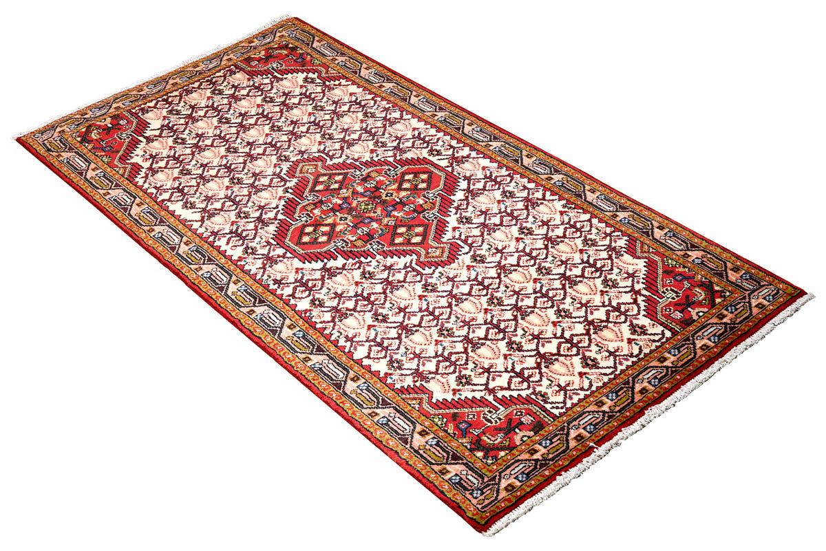 TEPPICH Assadabad Mehrfarbig 195/80 cm Schurwolle - Multicolor, Textil (80/195cm) - Looma