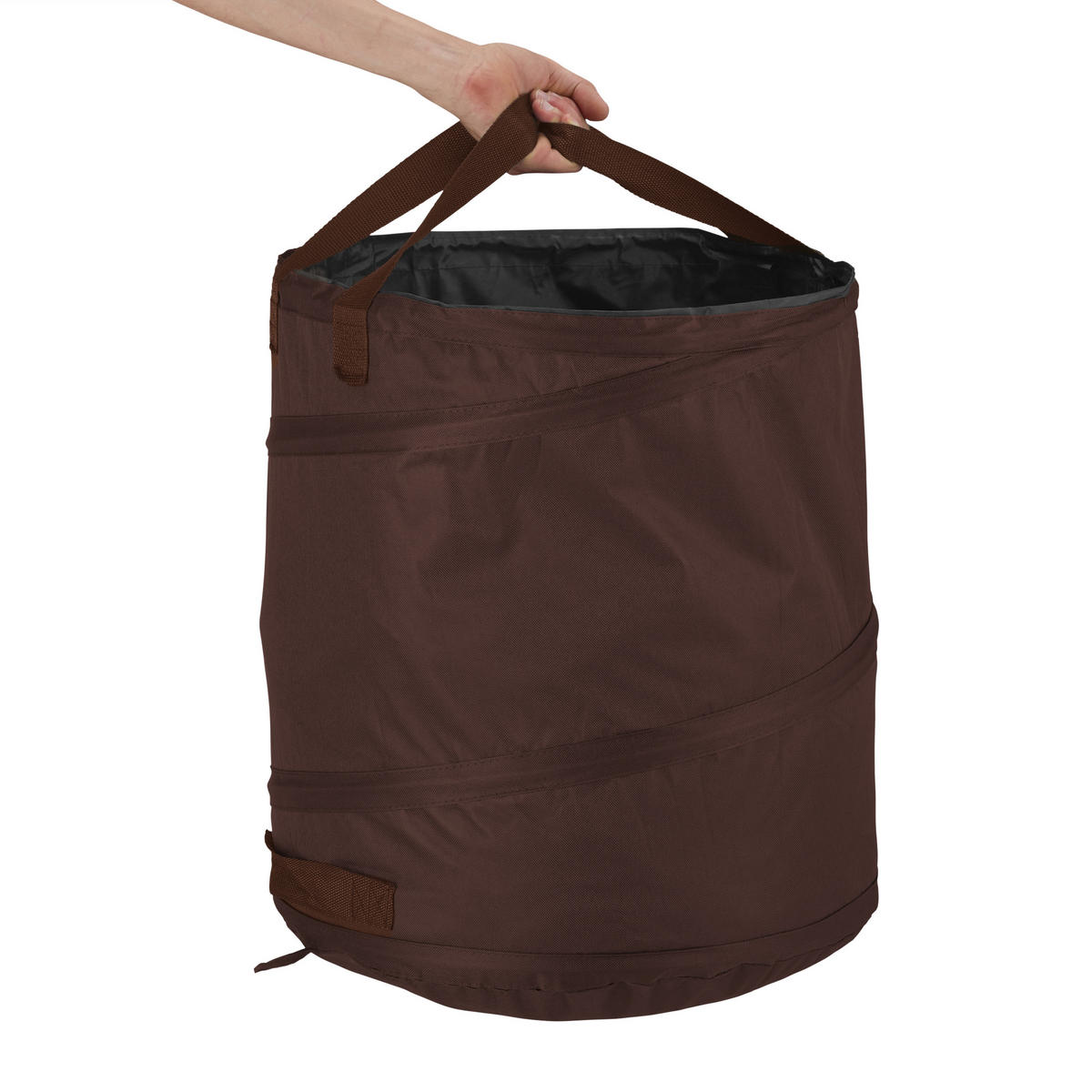 3XLAUBSACK - Braun, Kunststoff/Textil (46/47/46cm) - Relaxdays