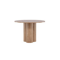 ESSTISCH OLIVIA Braun 110x110x75 cm - Braun, Holzwerkstoff (110/110/75cm) - FURNLUX