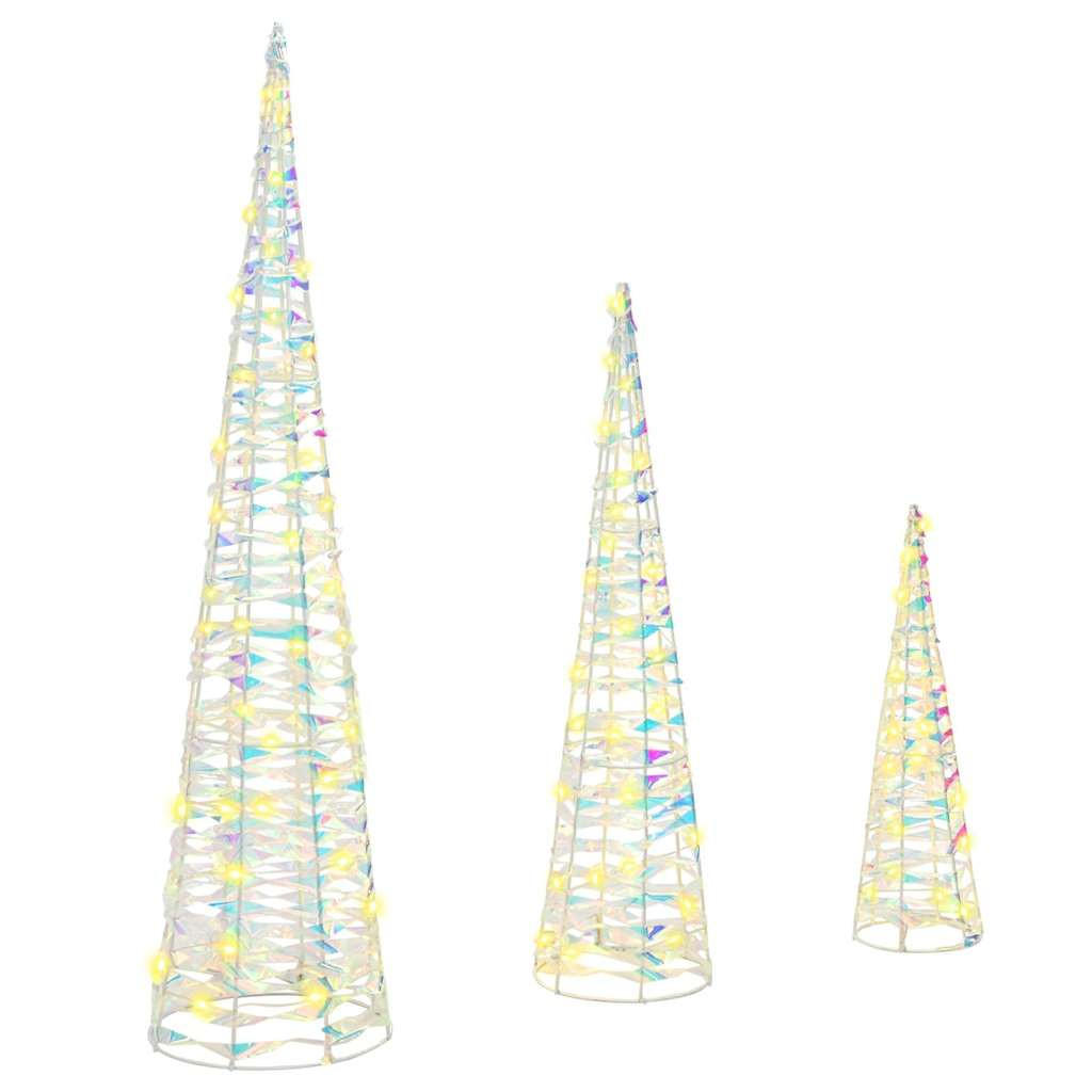 vidaXL Weihnachtsbaum Weiß 80 cm