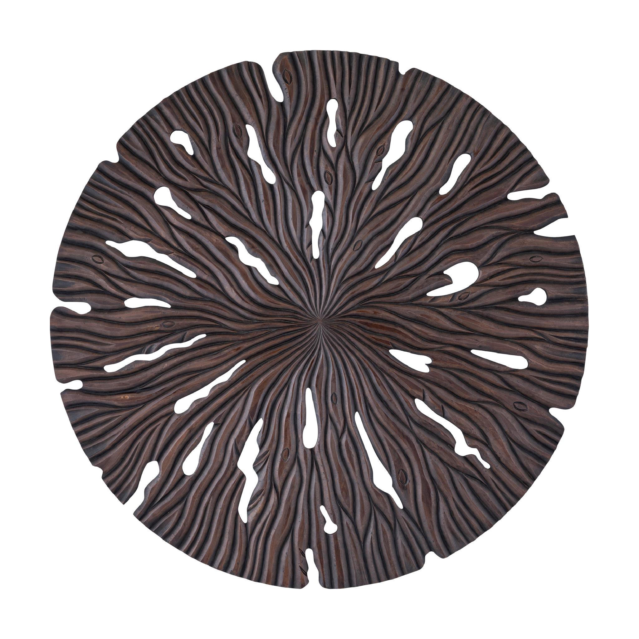 WANDPANEEL Bonte Braun 120/2.5/120cm - Braun, Holz (2.5/120/120cm) - PTMD Collection