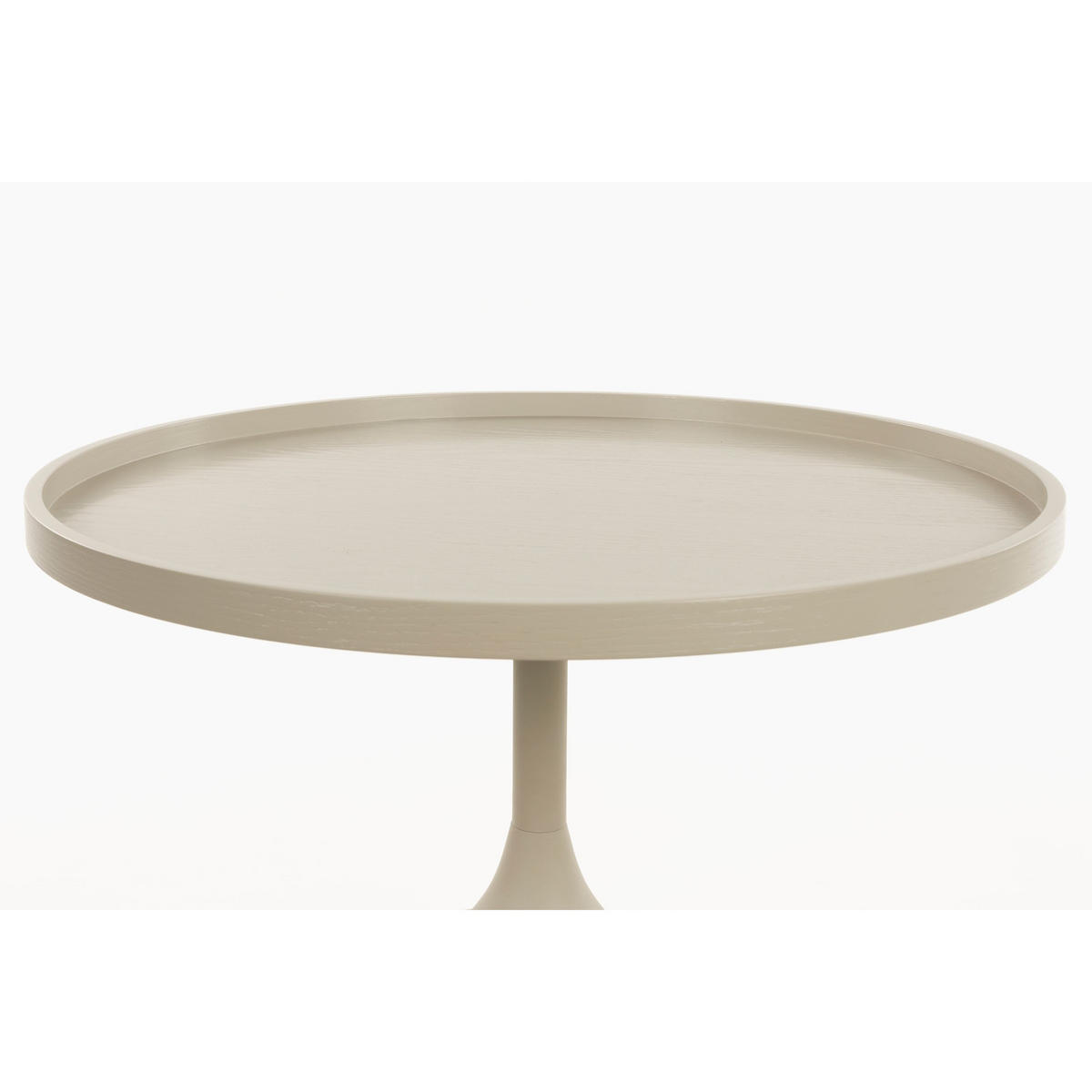 COUCHTISCH Jason Rund 69 cm Beige - Beige, Metall (69/69/42cm) - Zuiver