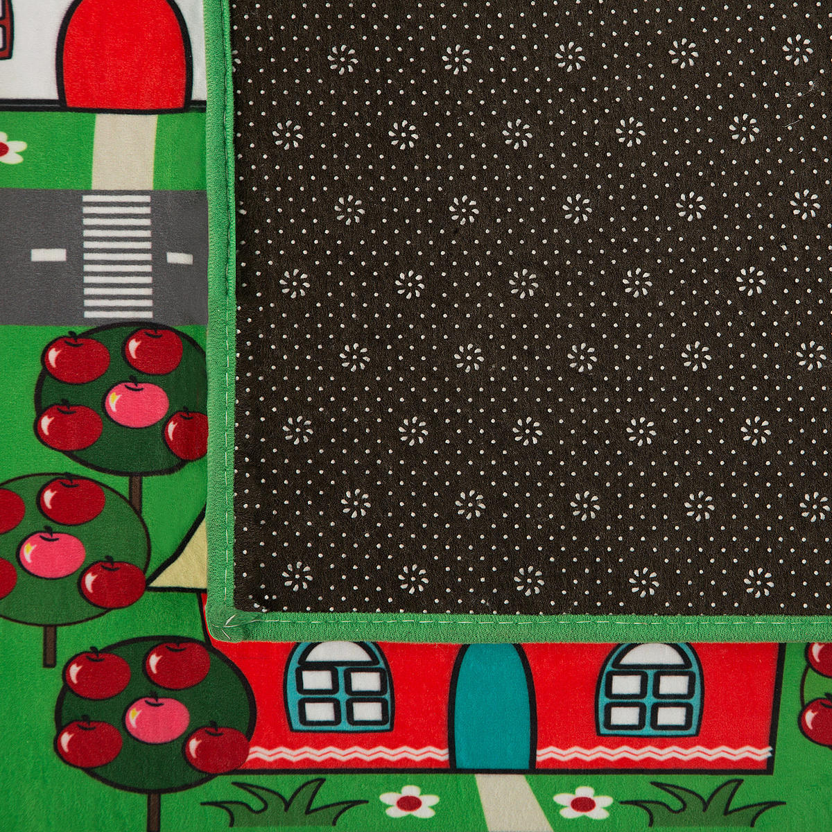 KINDERTEPPICH Tutak 150/80 cm - Grün, Kunststoff (80/150cm) - Beliani