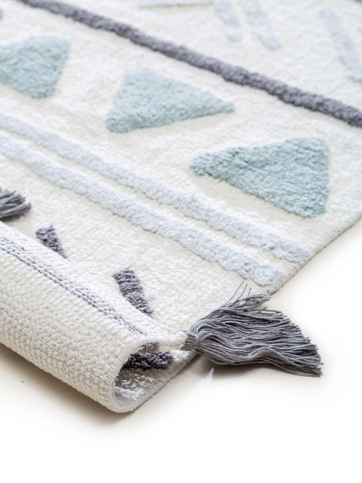 KINDERTEPPICH waschbar Levi Blau 160x230 cm - Blau, Textil (160/230cm) - Lytte