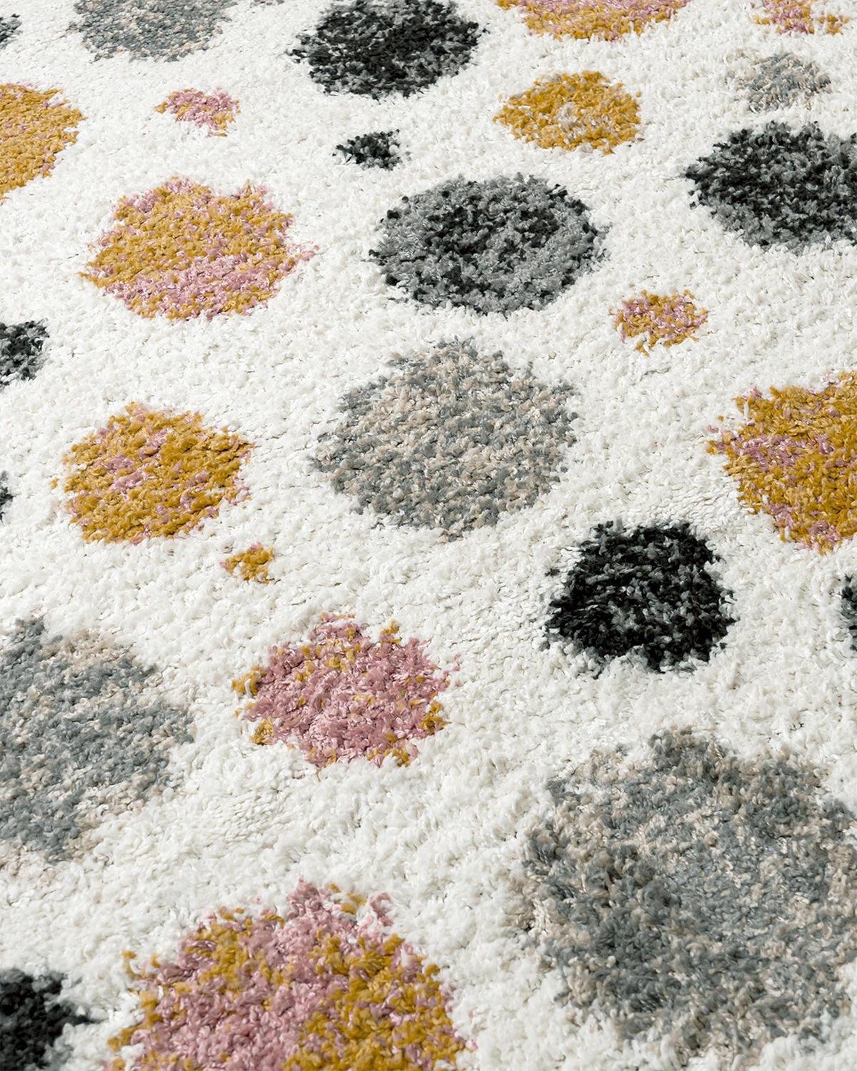 KINDERTEPPICH Ibi Amado Mazovia 140x200cm Beige Creme Abstrakt Langflor - Gelb, Textil (140/200cm) - Mazovia