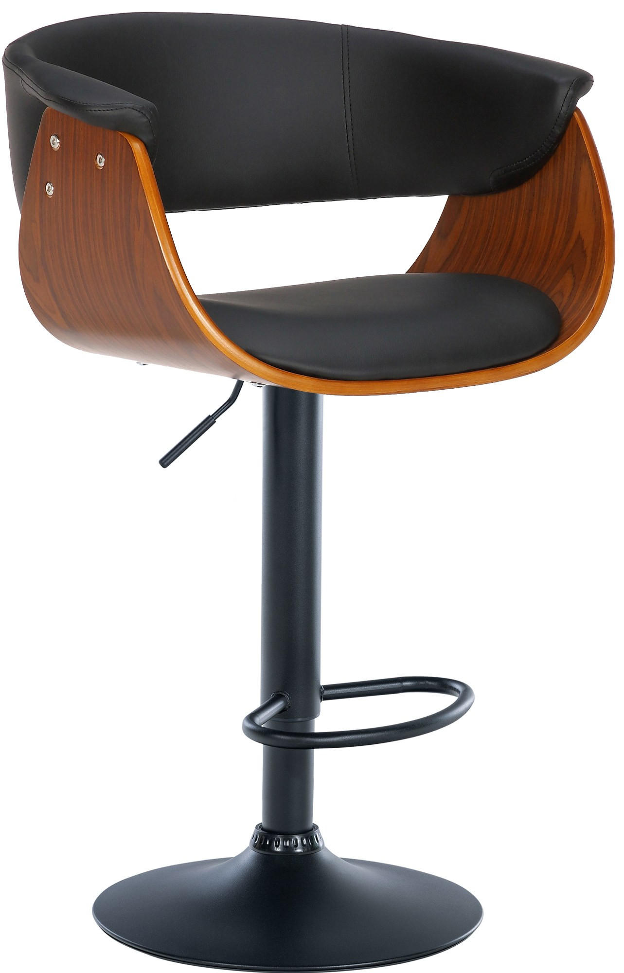 Deluke Barhocker Schwarz 60x90x51 cm