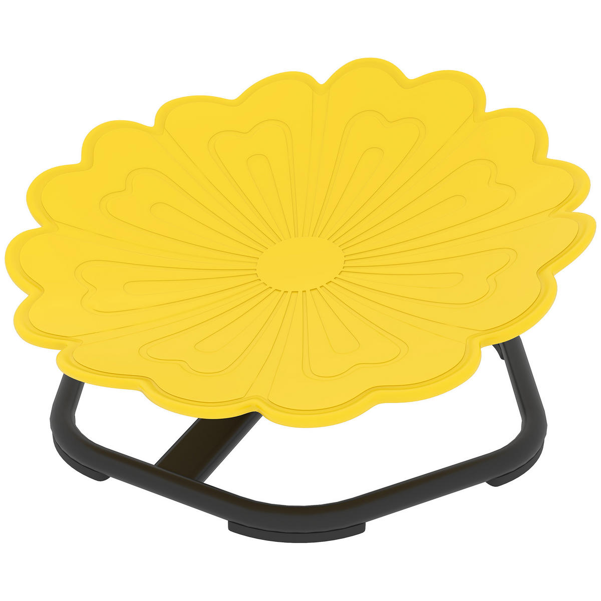 DREHSITZ DE-18652 360° drehbar für Gleichgewichtstraining Gelb - Gelb, Kunststoff (50/29/54cm) - ComfortXL
