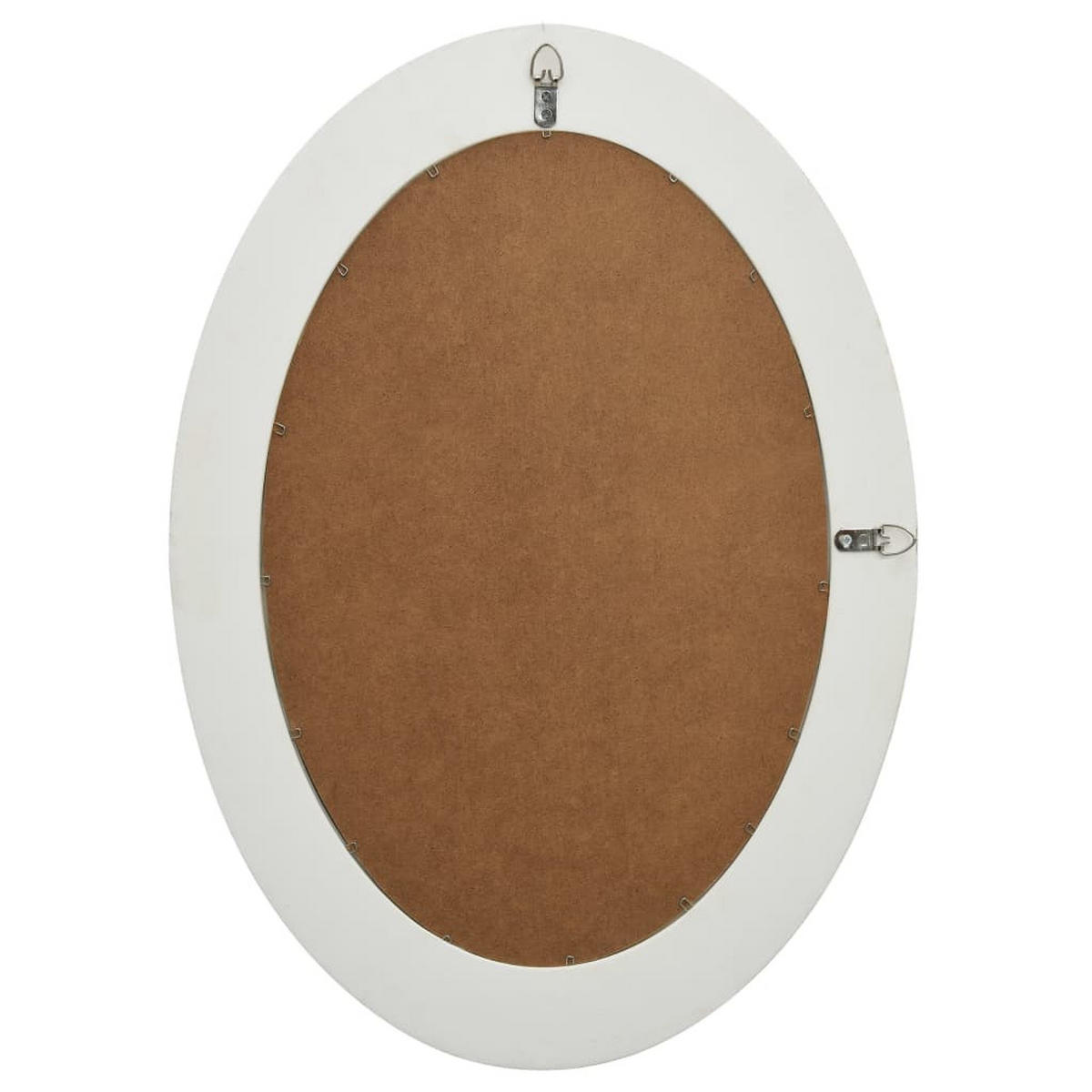 WANDSPIEGEL Im Barock-Stil 50/70 Cm Weiss - Weiß, Holz (70/3/50cm) - vidaXL