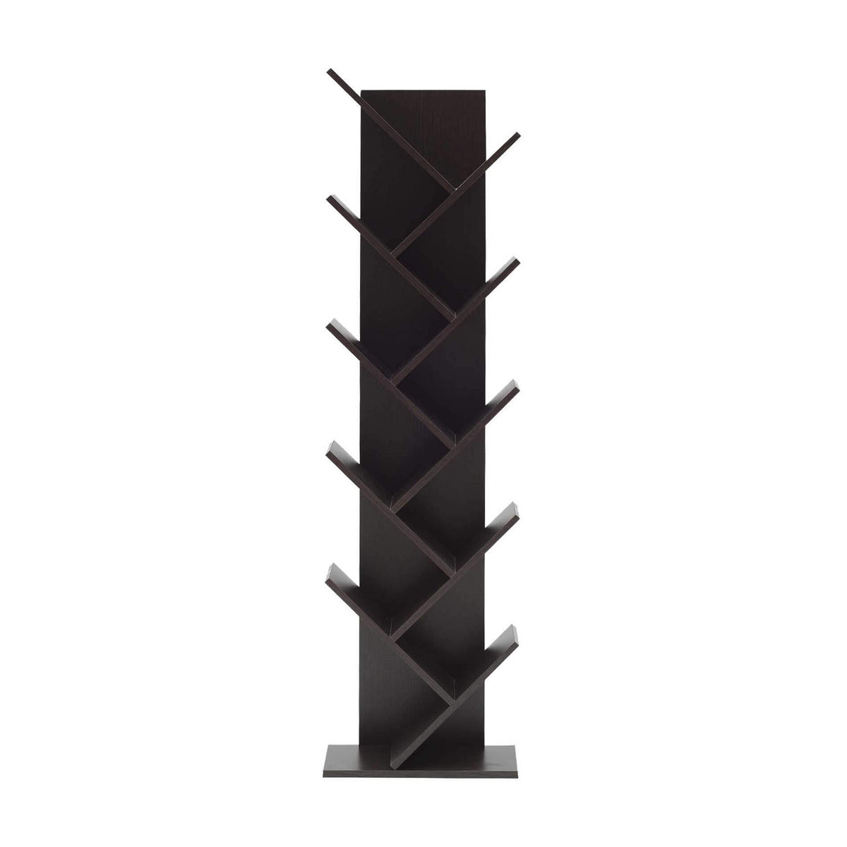 BÜCHERREGAL Wengefarben 22/22/164 cm - Wengefarben, Holzwerkstoff (22/164/22cm) - Mobili Rebecca