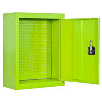WERKZEUGSCHRANK Hängend Amego HxBxT 65x50x27,5 cm Metall Abschließbar Grün - Grün, Metall (50/65/27.5cm) - PROREGAL