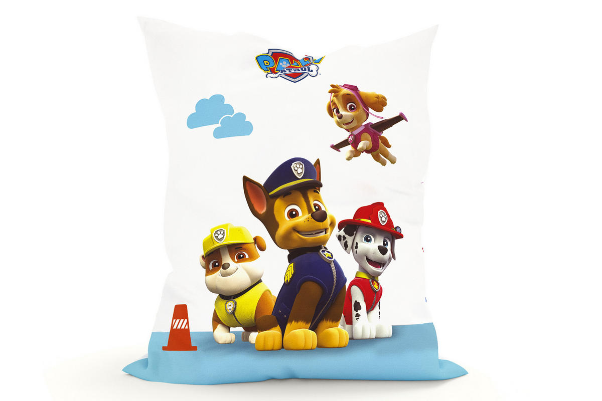 KINDER-SITZSACK - Paw Patrol_1 - Multicolor/Weiß, Textil (100/25/135cm) - Green Bean