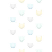FOTOTAPETE Origami Tierköpfe 200 x 279 cm - Grün, Papier (200/279cm) - Origin Wallcoverings