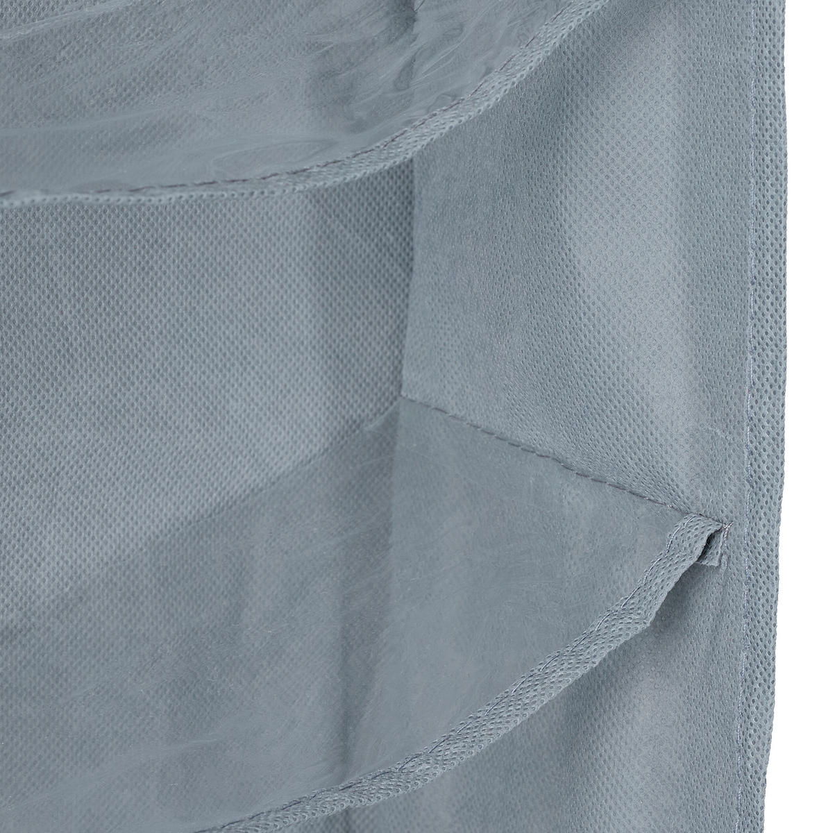 TÜRORGANIZER - Grau, Kunststoff/Textil (14/54/160cm) - Relaxdays