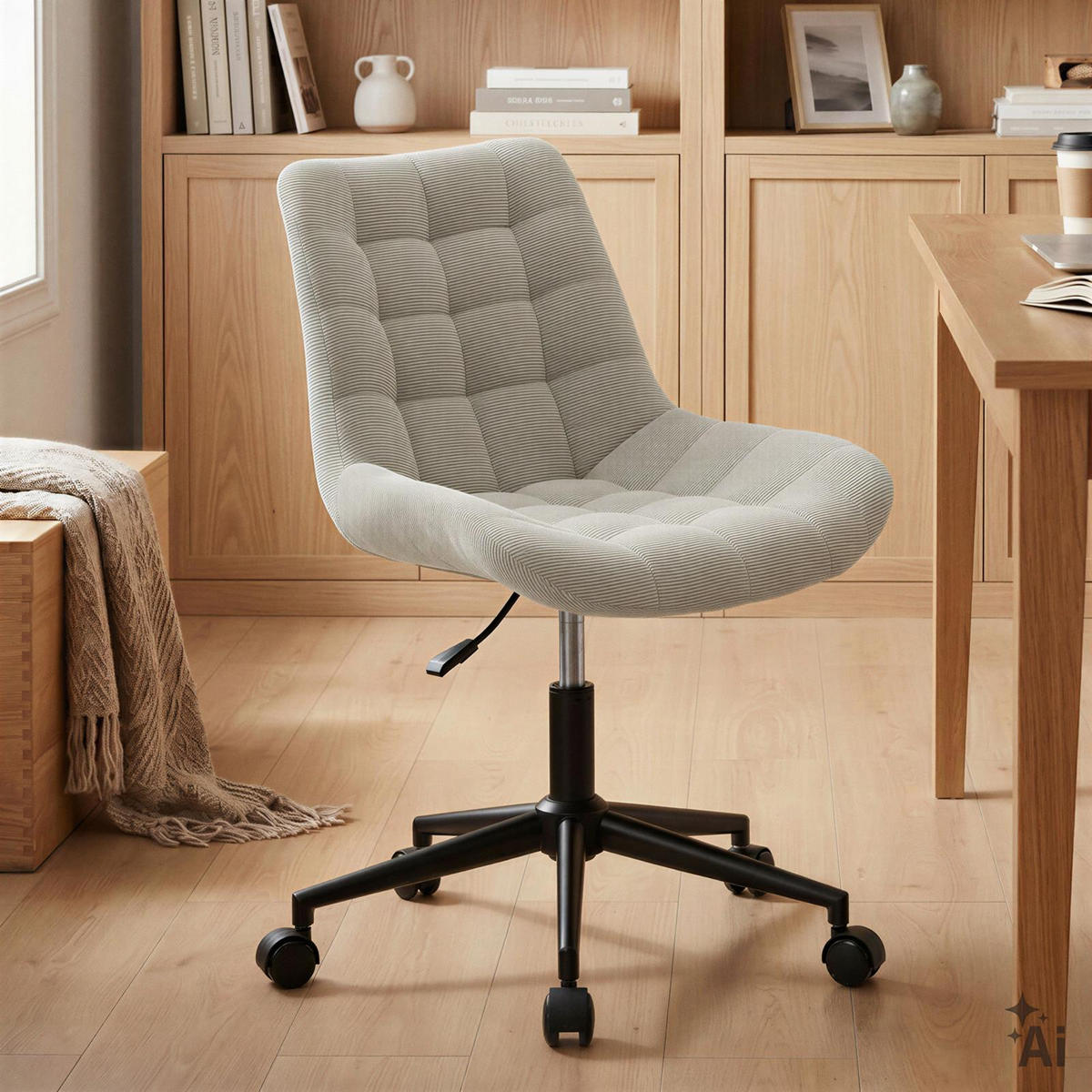 DREHSTUHL VASILO beige - Beige, Textil (54/80/61cm) - IDIMEX