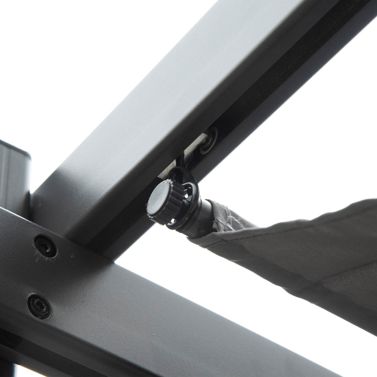 PAVILLON Alu Kohlegrau+Dunkelgrau - Dunkelgrau, Kunststoff/Metall (300/223/300cm) - Outsunny