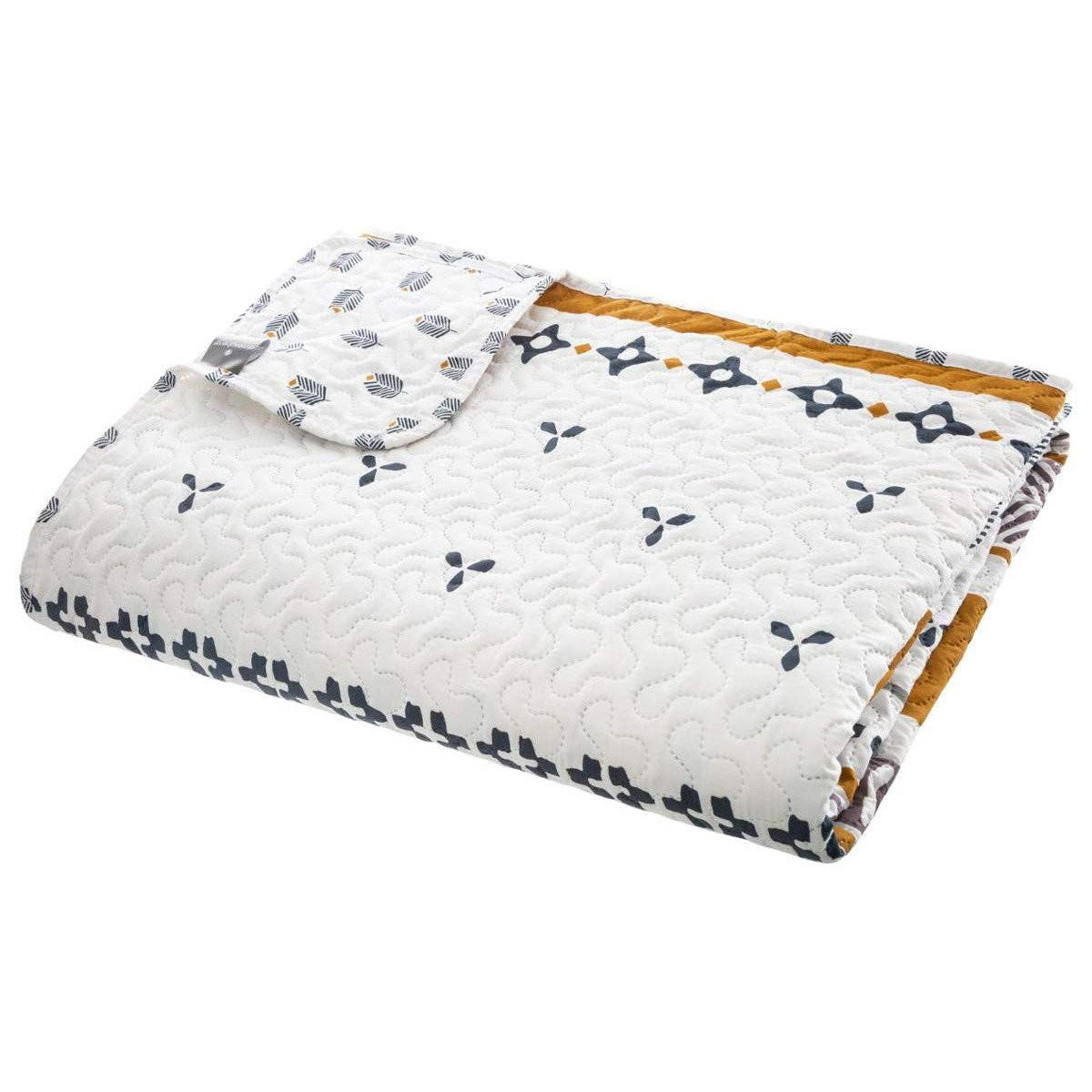TAGESDECKE 240/220 cm - Blau, Textil (220/240cm) - Atmosphera Createur d´interieur