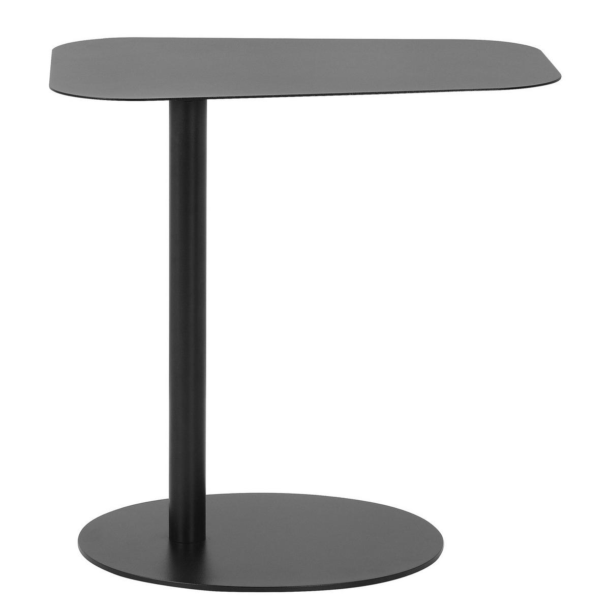 HOME24 Beistelltisch Lothrop - Schwarz, Metall (50/50/38cm) - home24