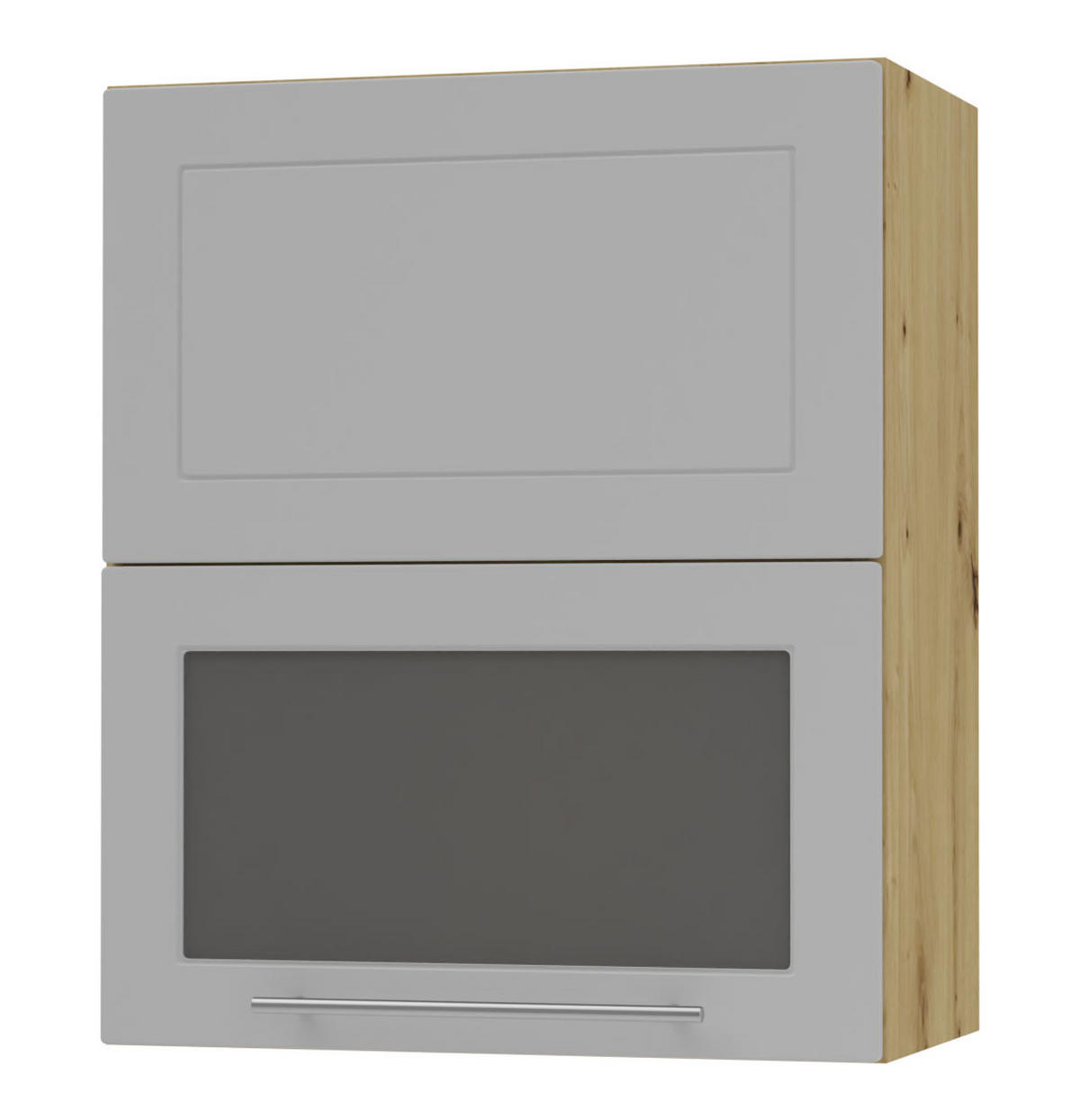 KÜCHENHÄNGESCHRANK Kvantum W8BS/60 Dust Grey Matt / Eiche Artisan Matt 60 / 32,5 / 72cm - Eiche Artisan/Grau, Holz/Holzwerkstoff (60/72/32.5cm) - Feldmann-Wohnen