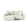 ECKSOFA Universelle Seite Plauen Mini, Weiss - Weiß, Textil (240/158cm) - Meblito