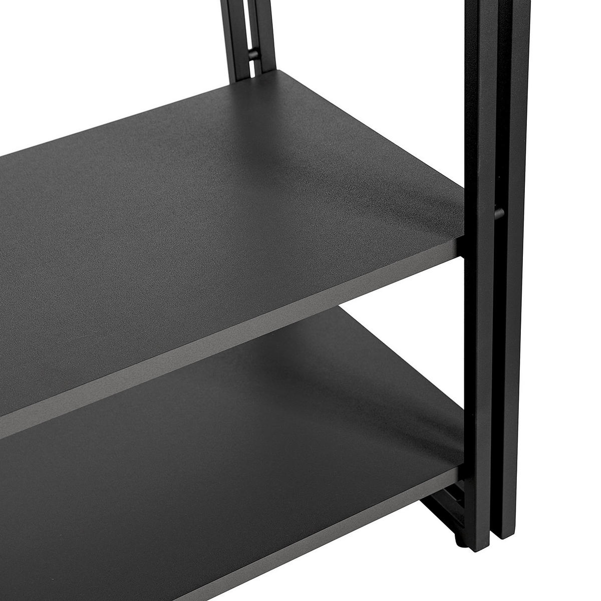 GARDEROBE - Schwarz, Holzwerkstoff (80/180/35cm) - home24