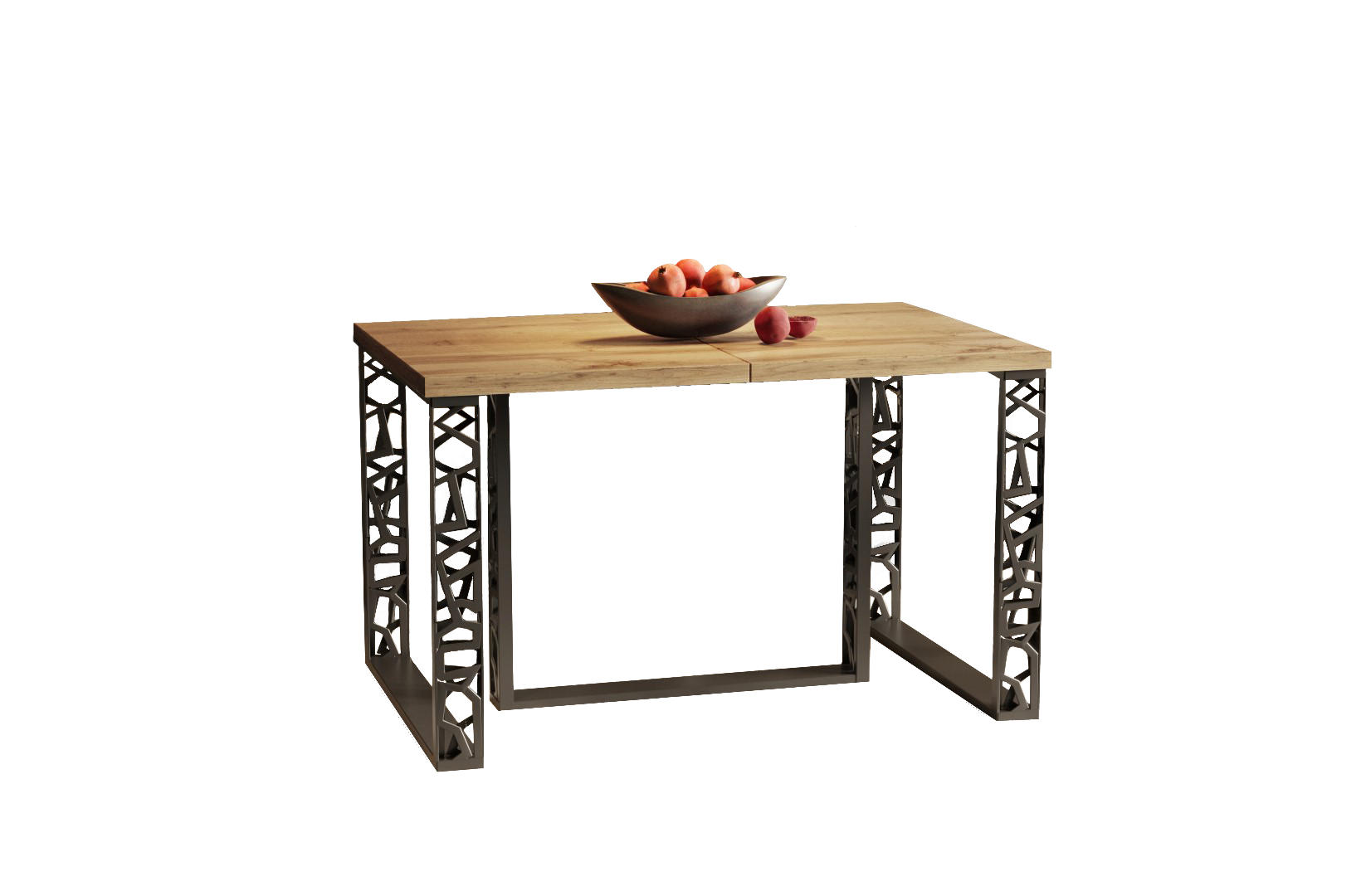 ESSTISCH Ewerest Max ausziehbar - Eiche Wotan, Holzwerkstoff (130/85/76cm) - Endo-Moebel