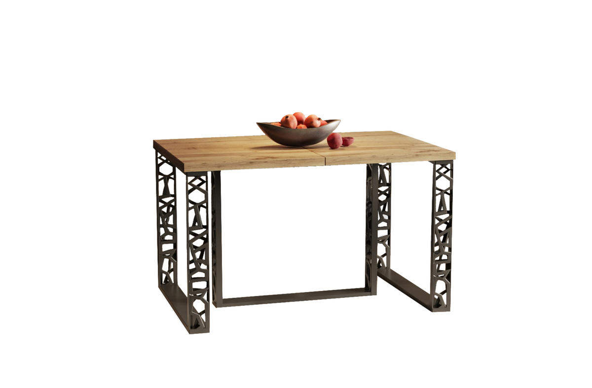 ESSTISCH Ewerest Max ausziehbar - Eiche Wotan, Holzwerkstoff (130/85/76cm) - Endo-Moebel