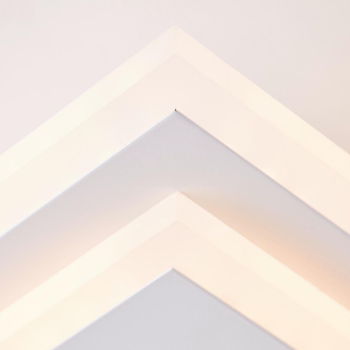 DECKENAUFBAU-PANEEL Iorgo G99785/76 - Beige, Metall (43.5/43.5/5.4cm) - Brilliant