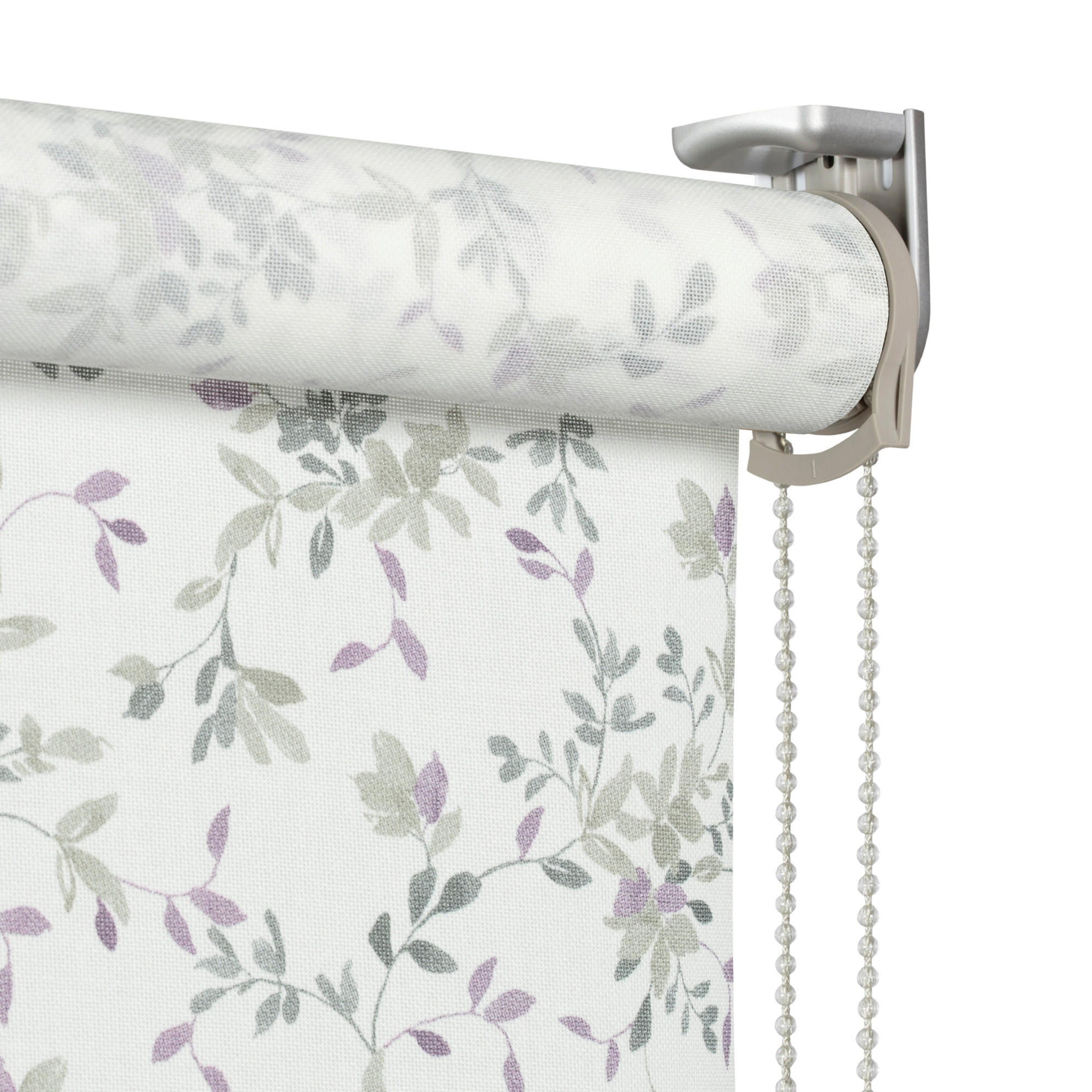 SEITENZUGROLLO lichtdurchlässig Romance - Rosa, Textil (75/250/250cm) - VIEWTEX
