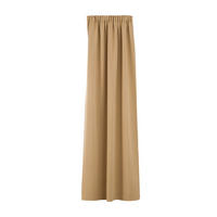 VERDUNKELUNGSVORHANG mit Schlaufenband 140x280 cm dunkelbeige - Hellbraun, Textil (140/280/1cm) - Dekoria