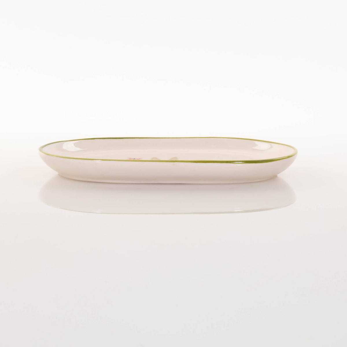 SERVIERPLATTE Gabby 24,5/16 cm - Multicolor, Keramik (16/2.5/24.5cm) - Boltze Home