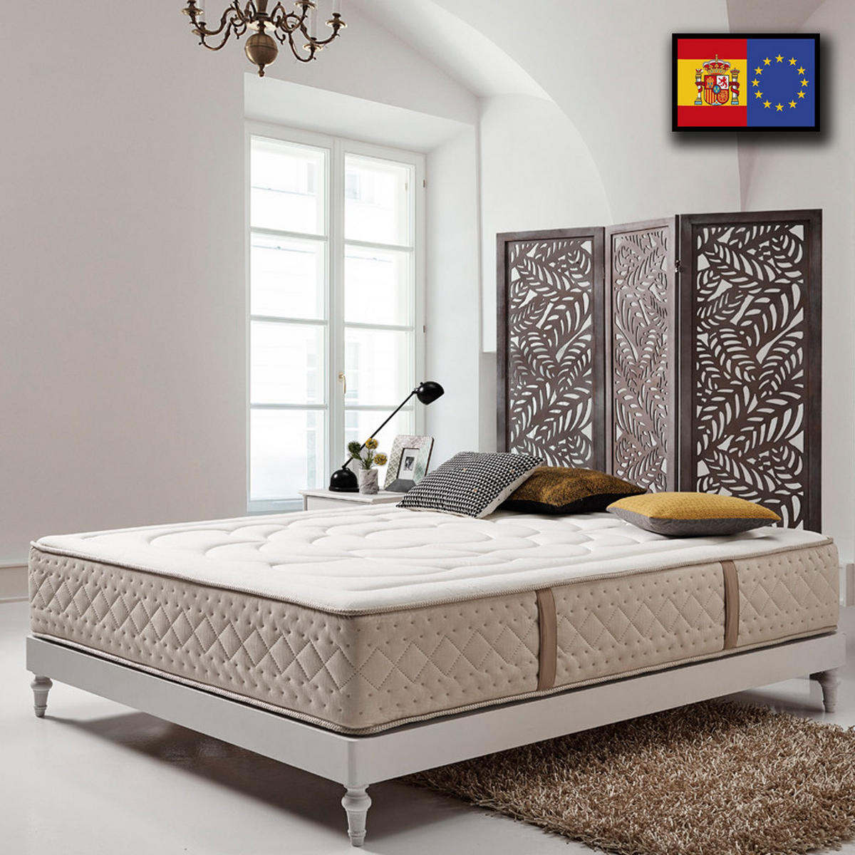 MATRATZE 90x190 Dream Repair - Weiß, Textil (90/190cm) - Simpur