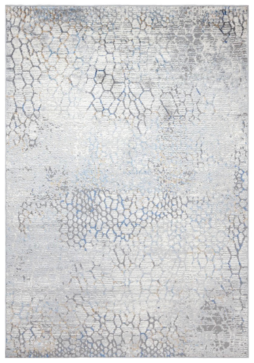 KOBEREC béžový grafitový krémový - 140 x 200 cm - světle šedá, textil (140/200cm) - Mazovia
