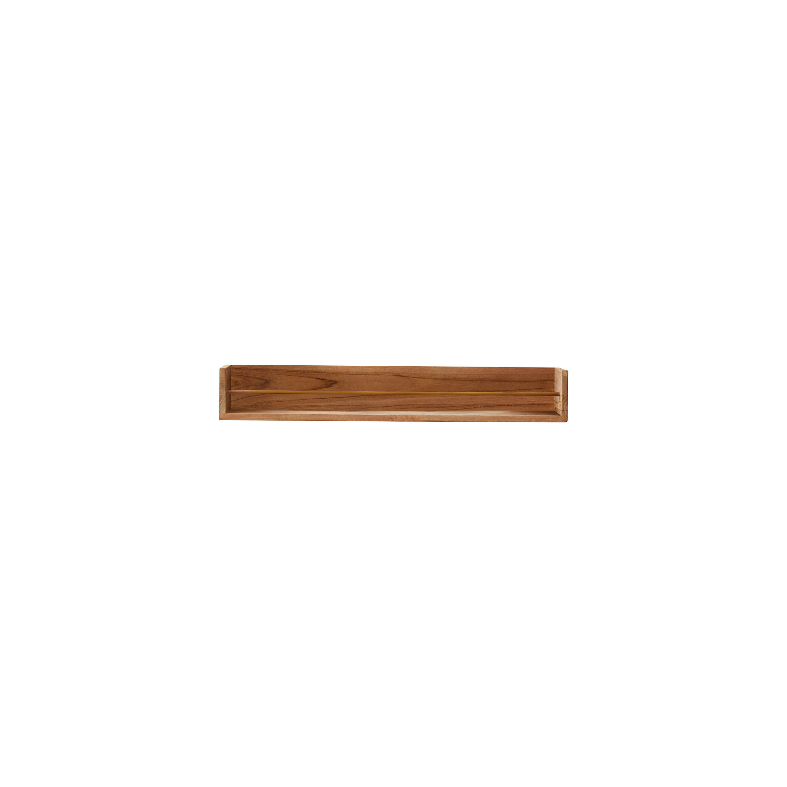 BADREGAL Sasha Natur aus Teak - Naturfarben, Holz (100/15/20cm) - Tikamoon