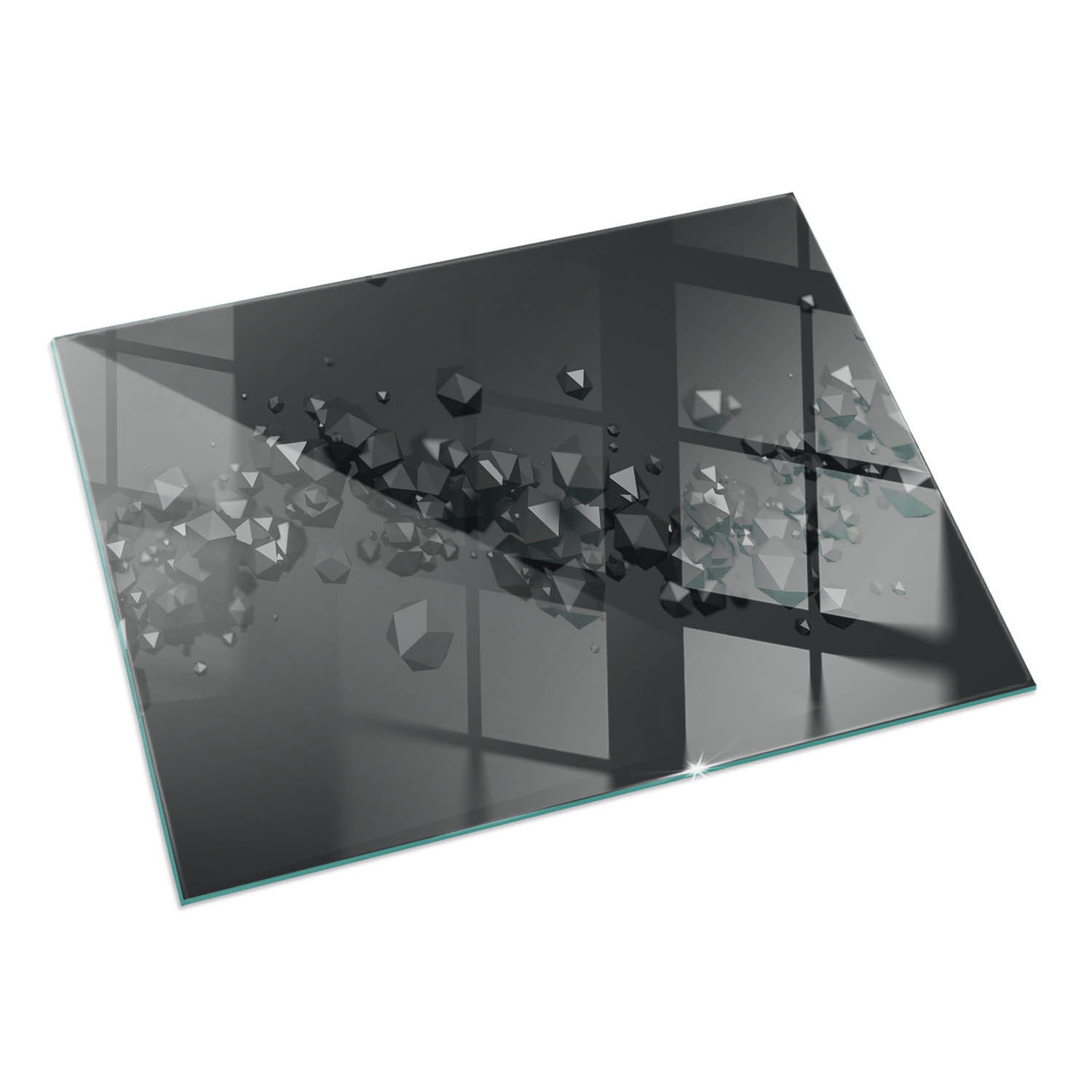TULUP PODLOŽKA POD KRB 120x80 cm - Abstraktní mrak z pevných tvarů