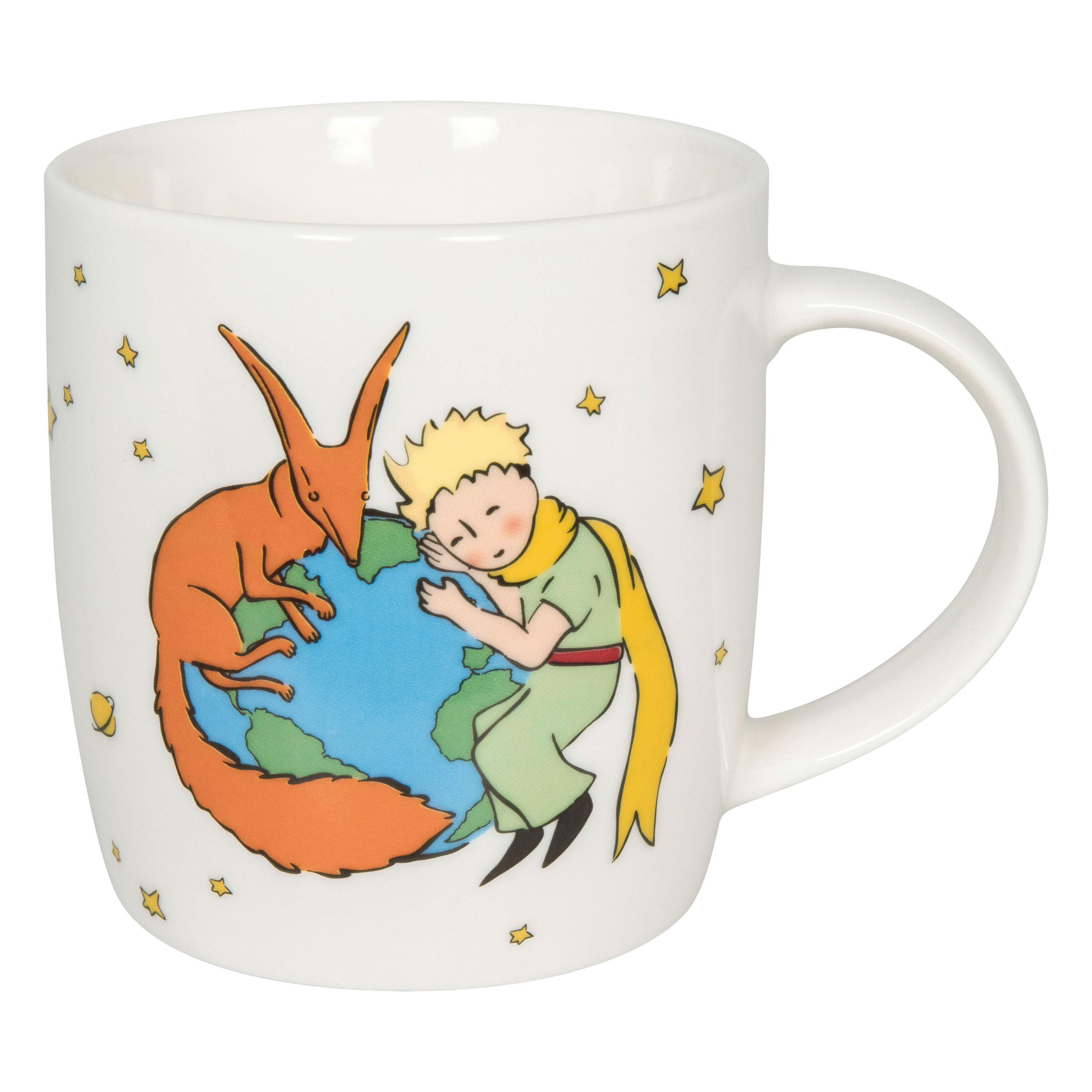 KAFFEEBECHER Der kleine Prinz - Earth - Naturfarben, Keramik (0.4L) - Könitz