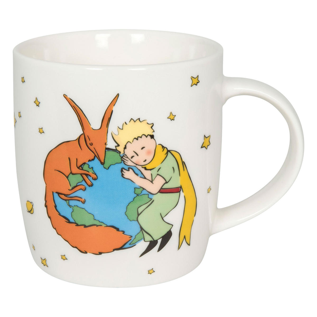 KAFFEEBECHER Der kleine Prinz - Earth - Naturfarben, Keramik (0.4L) - Könitz