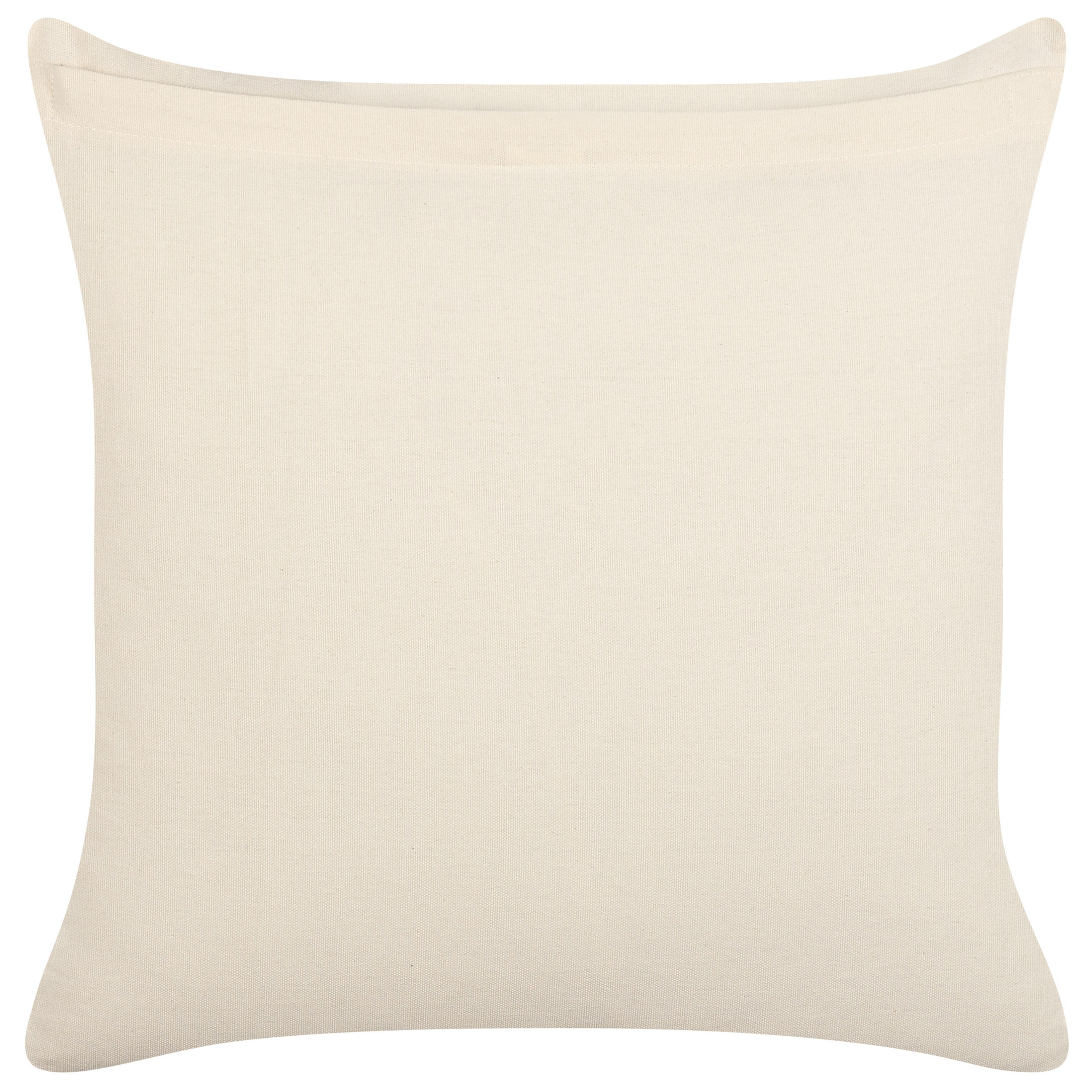 DEKOKISSEN Cremeweiß 45/45 cm Myrica - Ecru, Naturmaterialien/Textil (45/45cm) - Beliani