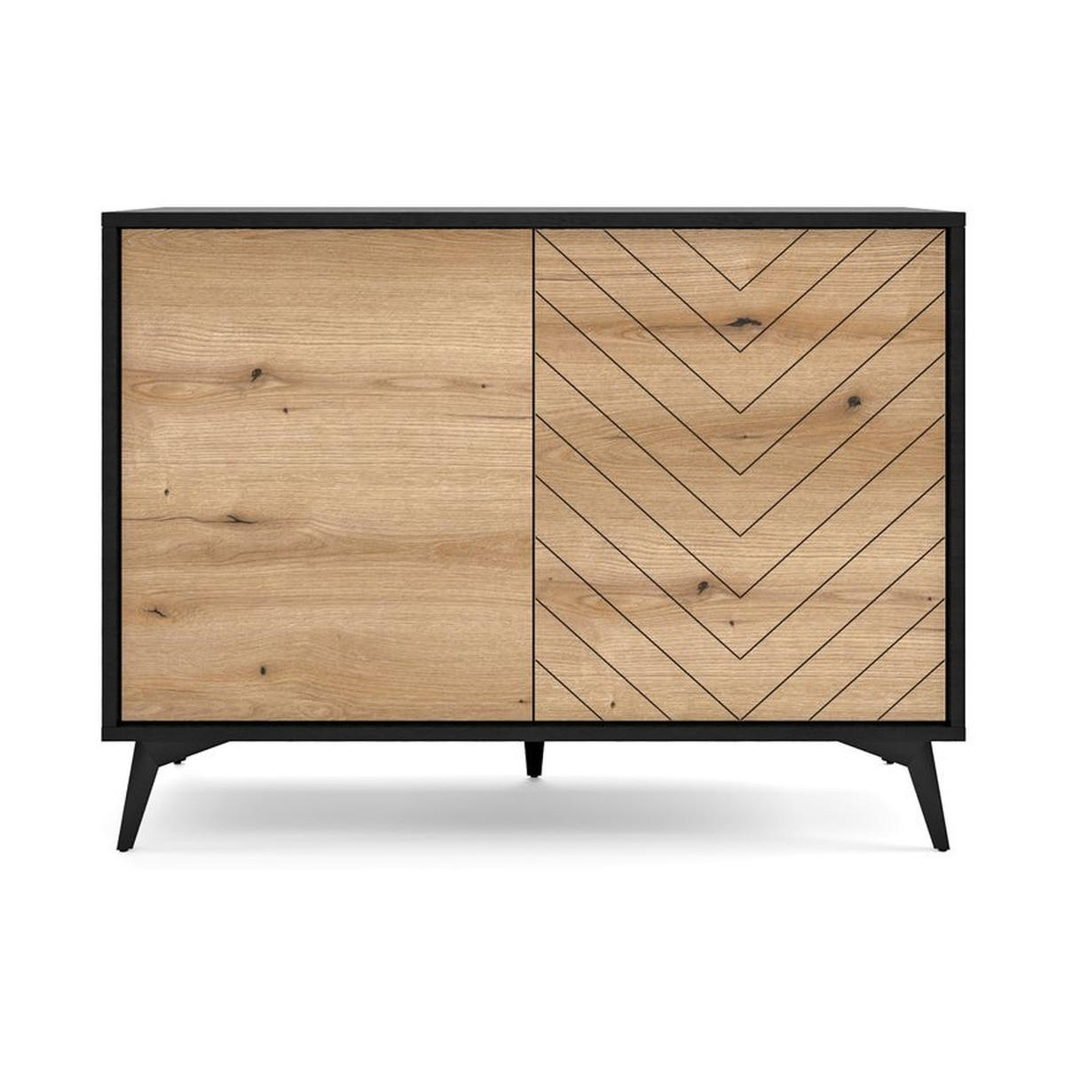 KOMMODE – K104 – 104 cm – DIAMOND – Eichefarben - Eichefarben, Holzwerkstoff (103.5/76.7/39cm) - hi-markt