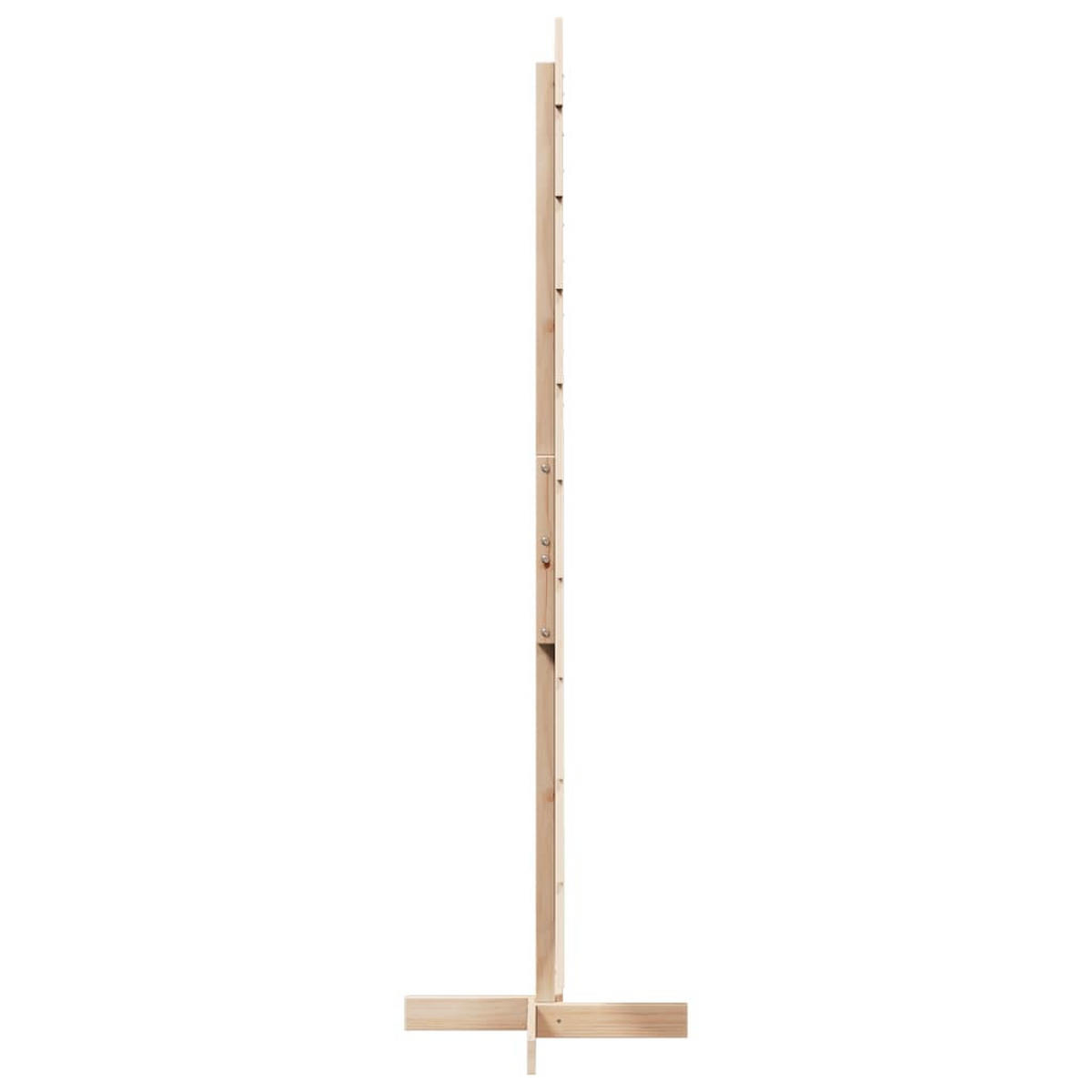 WEIHNACHTSBAUM Holz 92/50/180 Cm Braun Massivholz Kiefer - Braun, Holz (180cm) - vidaXL