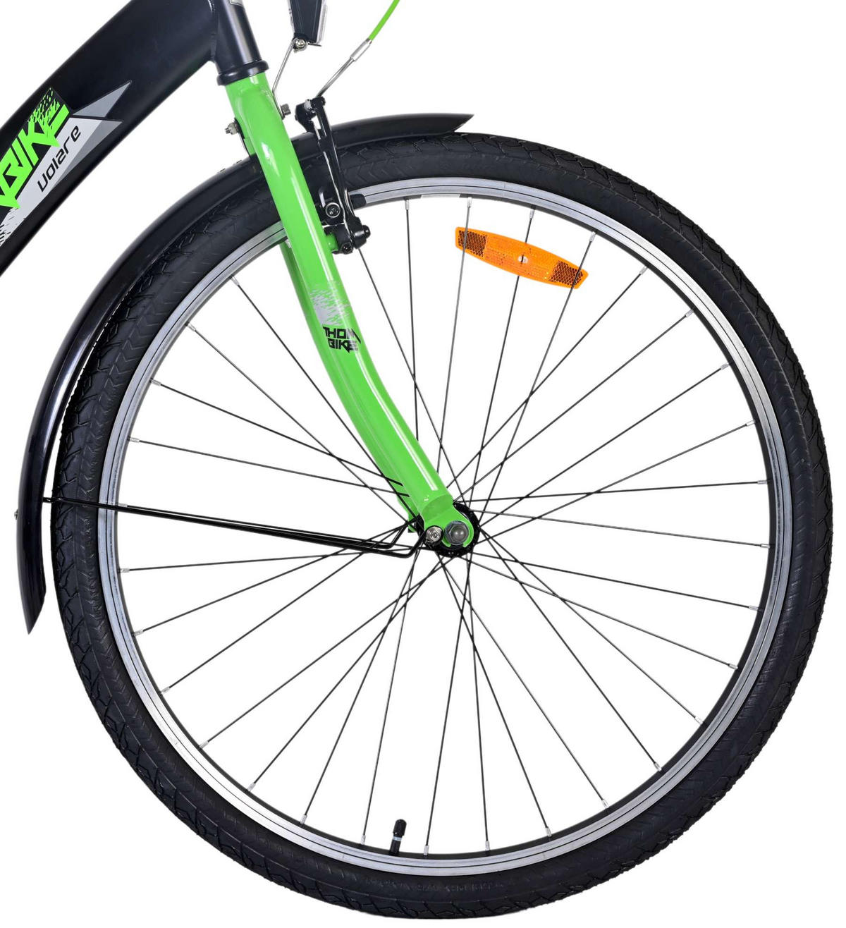 KINDERFAHRRAD Thornbike - Jungen - 26 Zoll - Rücktritt + Handbremse - Grün - Grün, Metall (77cm) - TPFSports