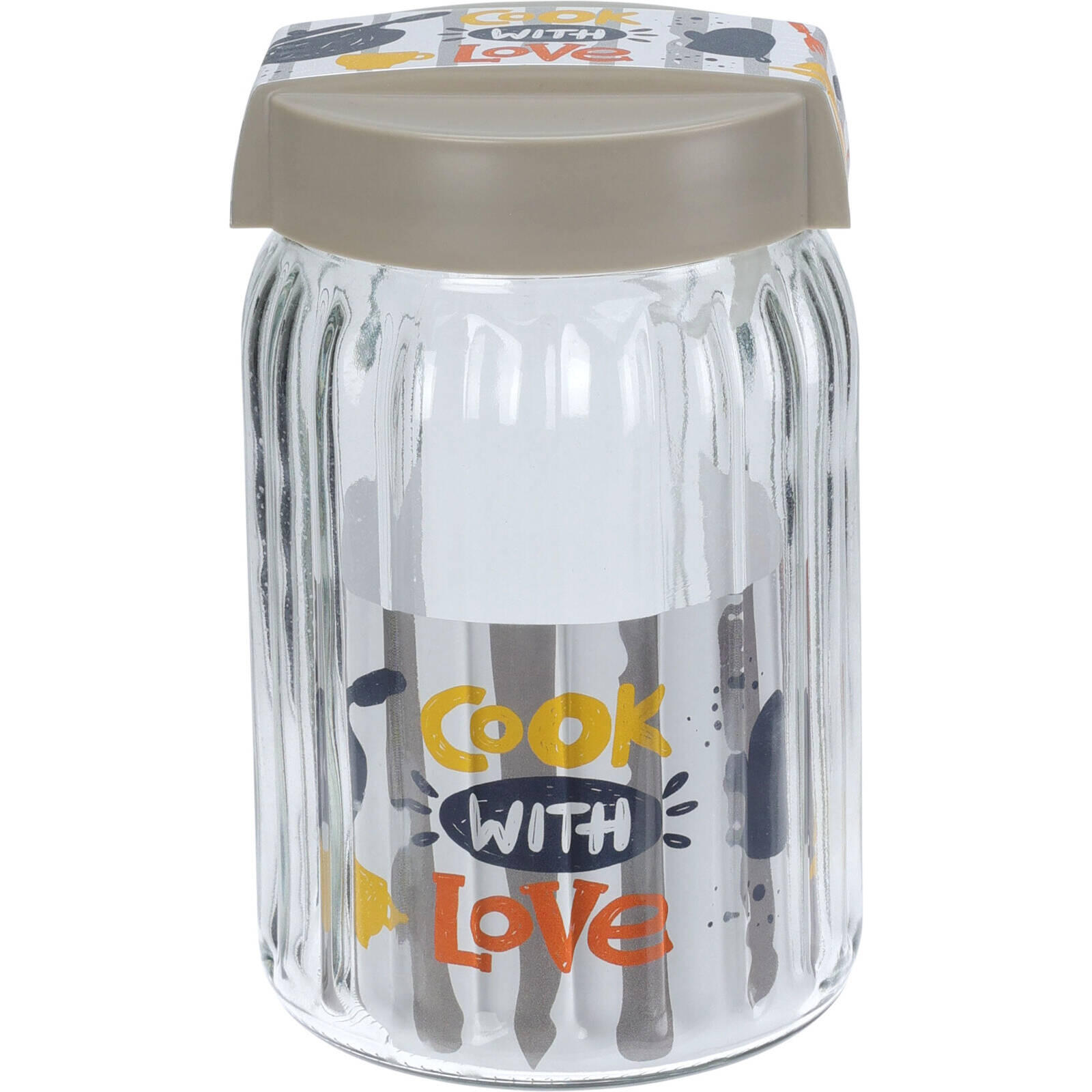 GLASGEFÄSS 1,4 l luftdicht - Transparent, Glas (11.5/18.5/11.5cm) - Home Styling Collection