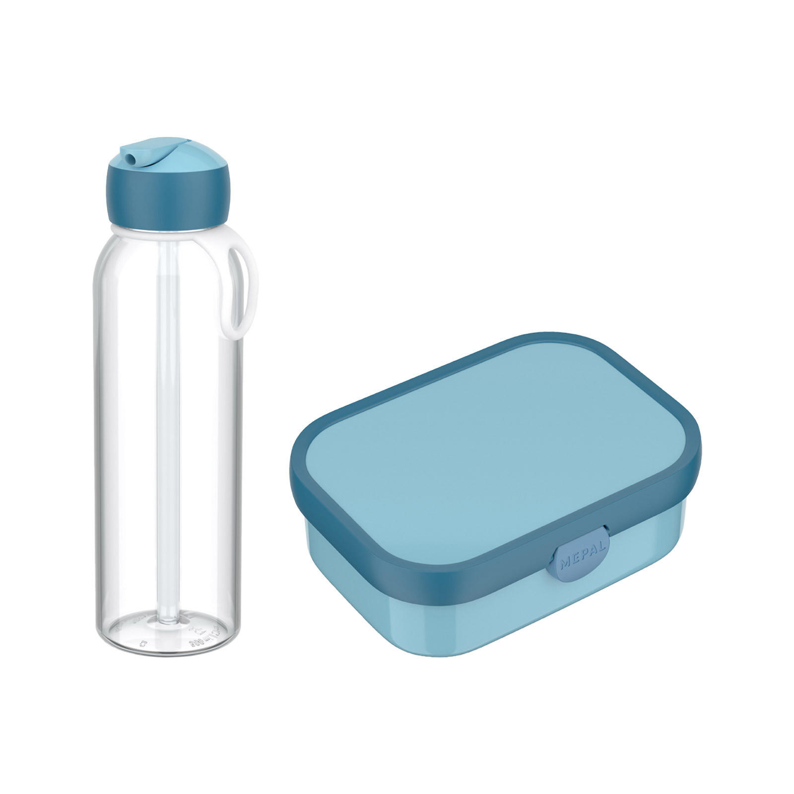 LUNCHSET Campus Cool Blue 2er Set - Blau, Kunststoff (1/1/1cm) - Mepal