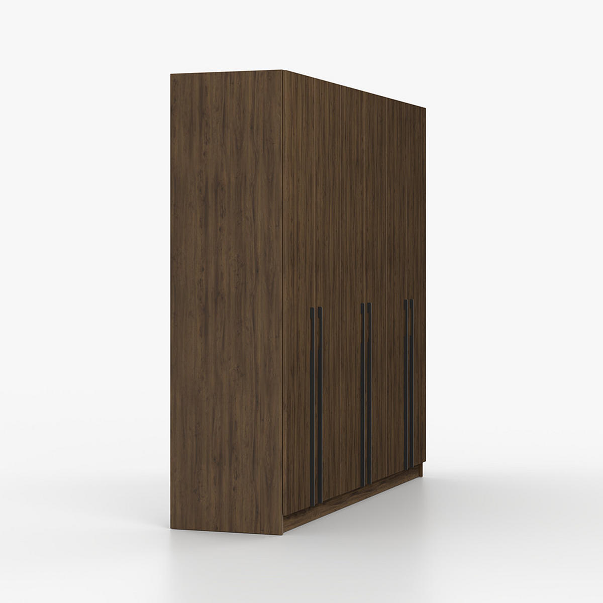 DREHTÜRENSCHRANK ROSA II 6D 230/210/55 cm 6-türig Nussbaum - Kaschmir/Nussbaumfarben, Holz/Holzwerkstoff (230/210/55cm) - imoebel24