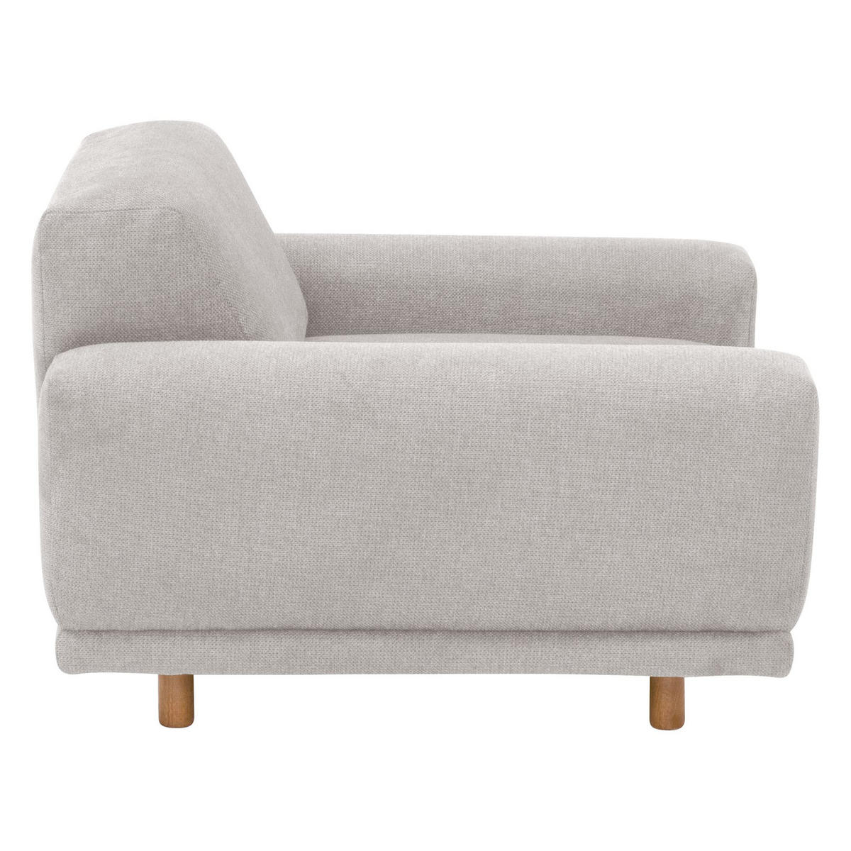 SESSEL Kattryna Flachgewebe silber - Silberfarben, Kunststoff (92/70/102cm) - 58aufmkessel