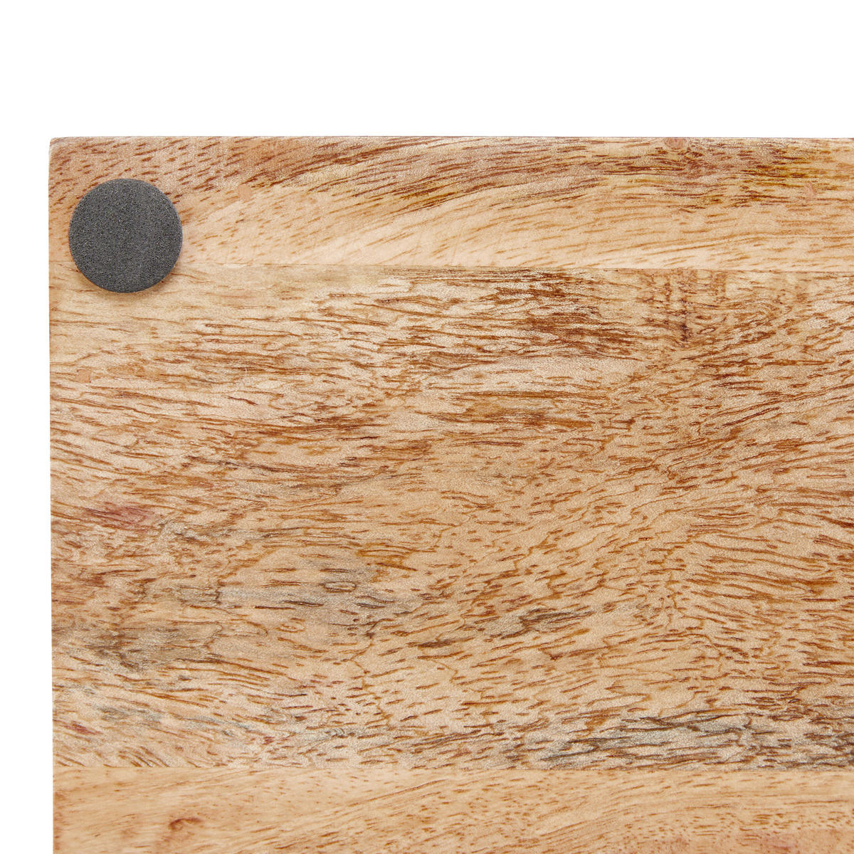 TABLETT - Hellbraun, Holz/Metall (35/7.5/35cm) - Relaxdays