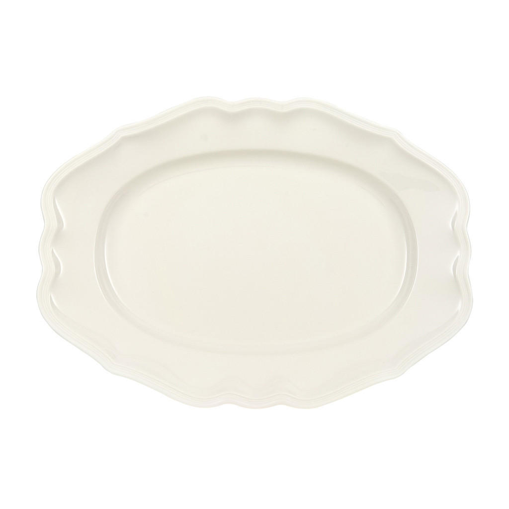 Villeroy & Boch Servierplatte Weiß 26.4x4x36.7 cm