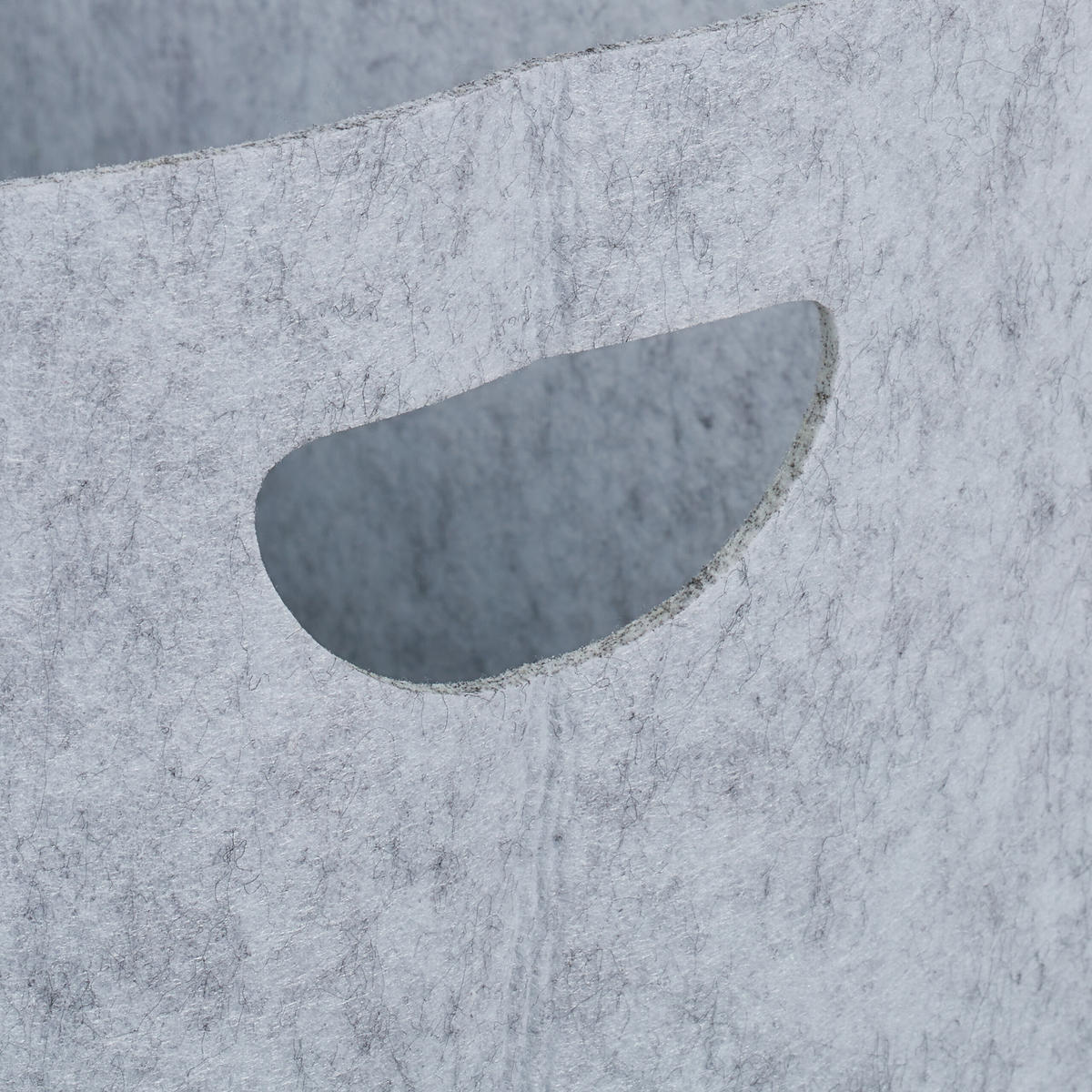 2XAUFBEWAHRUNGSKORB - Grau, Textil (36/36/27cm) - Relaxdays