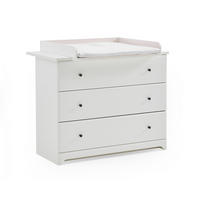 WICKELKOMMODE Thilo Landhausstill Soft-Close Weiß - Weiß, Holzwerkstoff (117/104/75cm) - arthur berndt